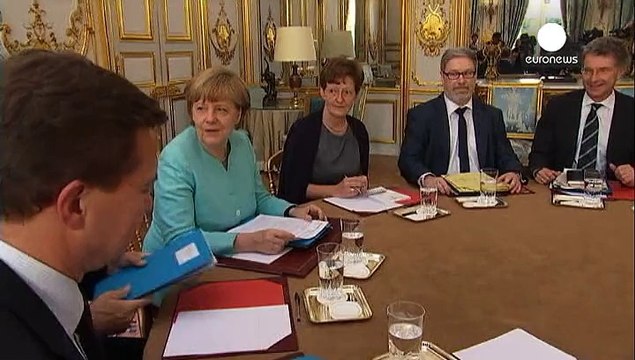 Merkel und Hollande: Der Ball liegt jetzt bei Tsipras