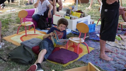 La petite mediatheque au festival des fifres