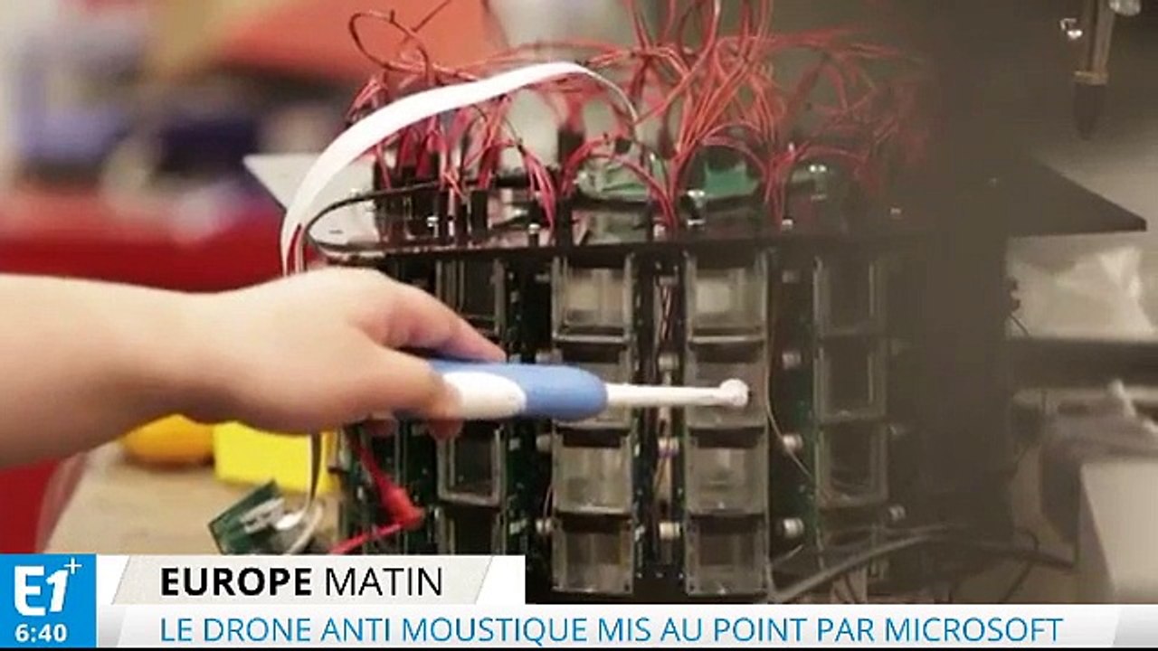 Les drones chasseurs de moustiques