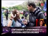 Duro de Domar - Contundente y apasionante despedida a Néstor Kirchner 29-10-10
