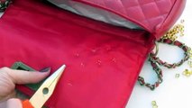 DIY Bolso tachuelas vintage / DIY vintage studded bag