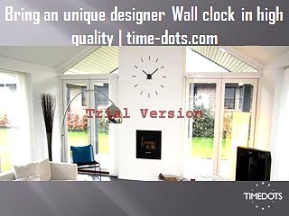 Bring an unique designer Wall clock in high quality.