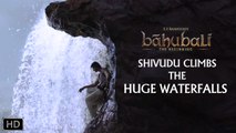 Shivudu Climbs the huge Waterfalls