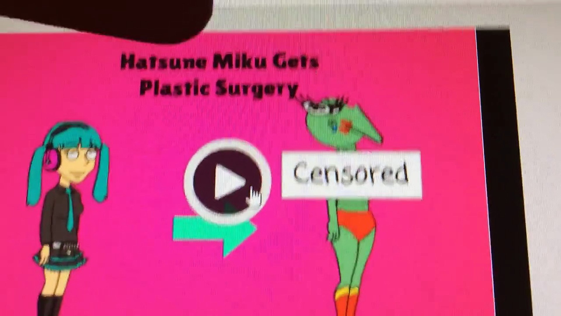 Hatsune Miku Gets Plastic Surgery