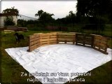 Kako napraviti bazen od drvenih paleta