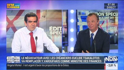 Edition Spéciale Grèce: Le "non" grec a-t-il impacté les marchés ?: Guillaume Dard et Patrick Coquidé - 07/07