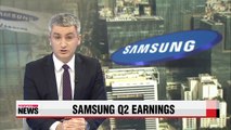 Samsung Electronics Q2 earnings improve on-quarter