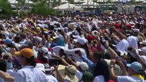 Pope Francis celebrates Ecuador mass with huge crowd