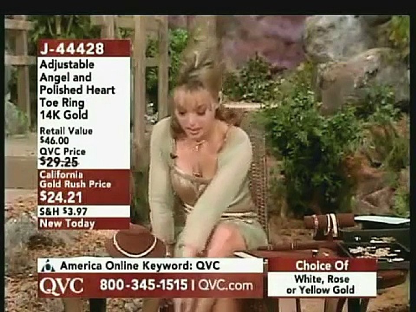 Lisa Robertson - QVC (clip 2) feet, image size:1440x1080