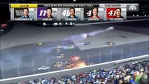 NASCAR Sprint Cup Daytona 2015 Dillon Crash