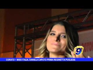 CORATO | Miss Italia, Daniela Caputo prima reginetta pugliese
