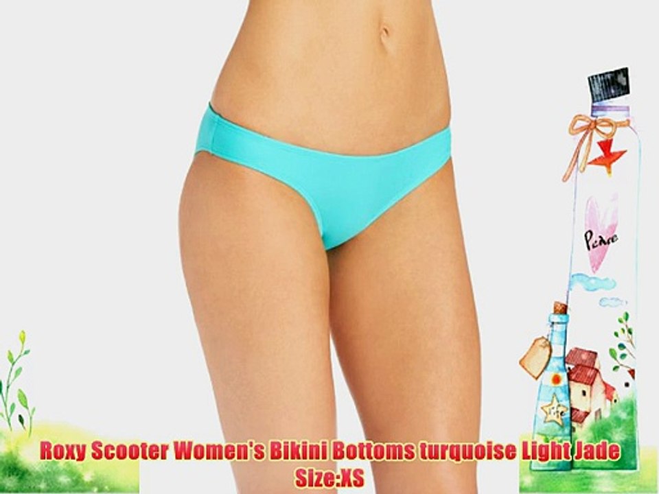 Roxy Scooter Women's Bikini Bottoms turquoise Light Jade Size:XS