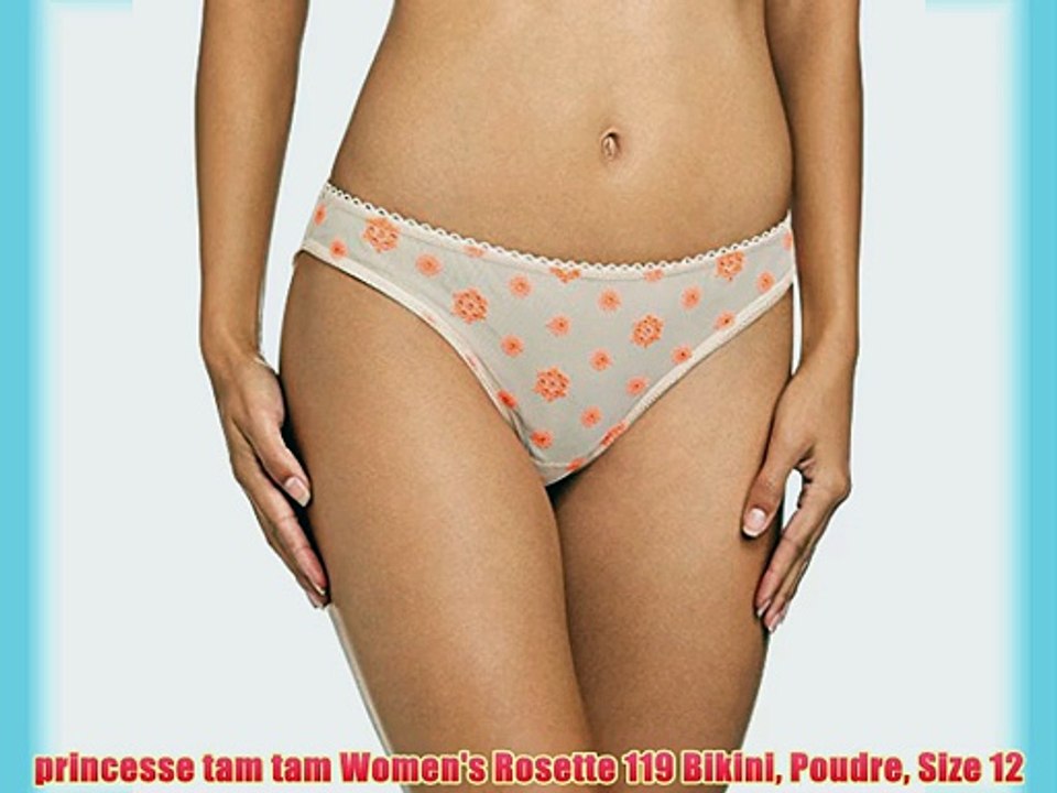 princesse tam tam Women's Rosette 119 Bikini Poudre Size 12