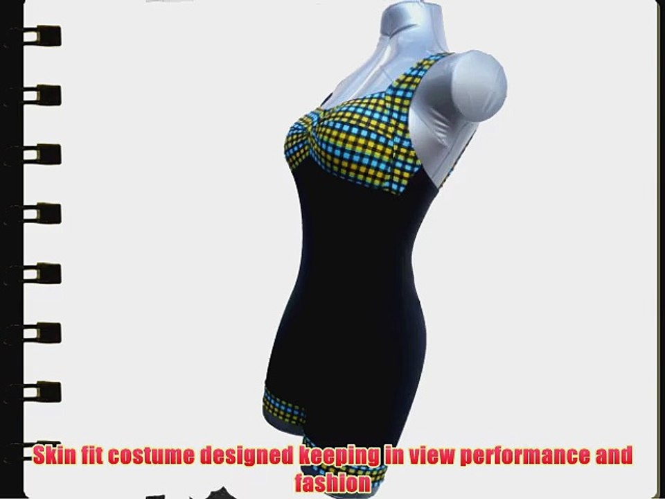 Swimming Costume Ladies Pro Power 50colourfull all in onesize 16