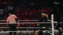 Seth Rollins & Kane vs. Dean Ambrose & Roman Reigns (No Disqualification Match) 29-06-2015 WWE_RAW