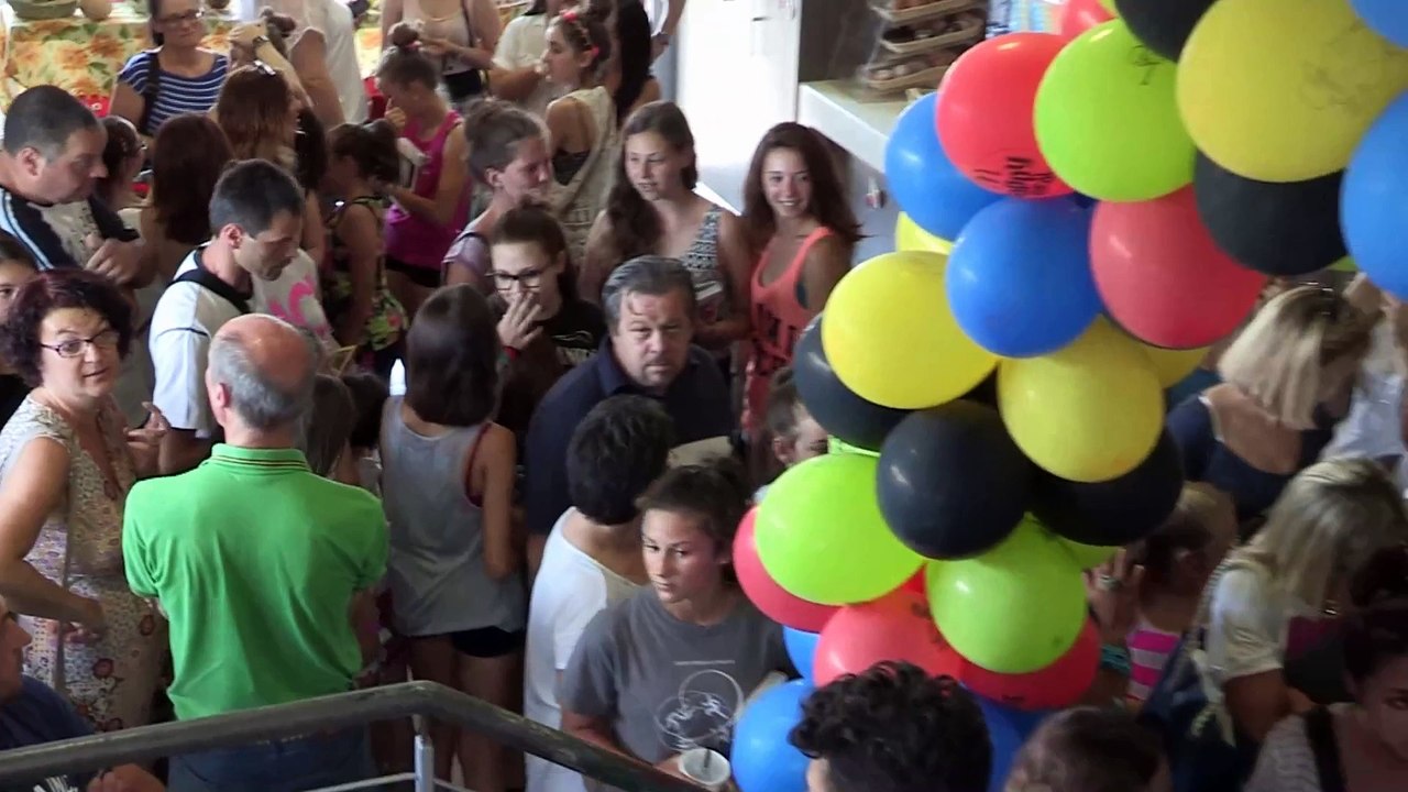 Carlotta Ferlito e Alessandro Fabian incontrano i ragazzi del laboratorio Happy Meal Sport Camp