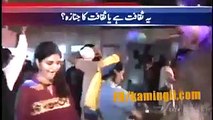 girls and boys dancing in pakistani university