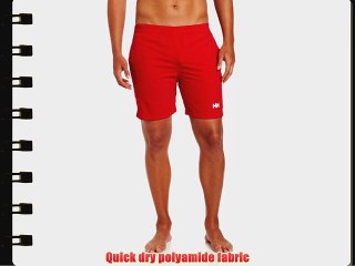 Helly Hansen Men's Calshot Swim Trunks - Red Medium