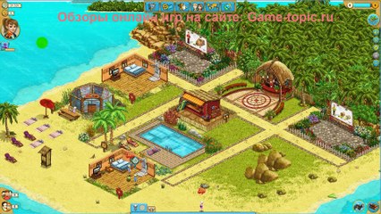 My Sunny Resort Gameplay браузерная игра Мой Солнечный Курорт