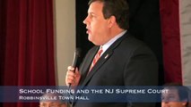 Governor Christie: NJ Supreme Court and School Funding
