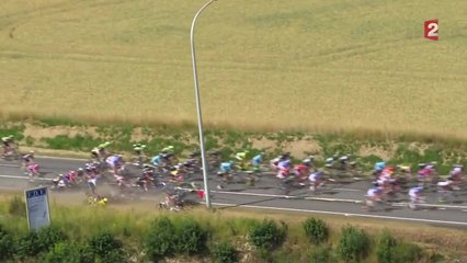 La grosse chute du Tour de France 2015