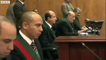 Egyptian TV shows footage of Mohammed Morsi in court