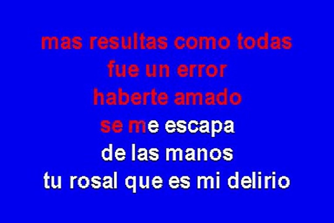 karaoke cañaveral Tiene Espinas El Rosal