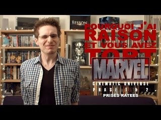 Prises Ratées - Marvel Cinematic Universe