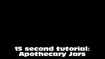 15 Second Tutorial: How to Make an Apothecary Jar for $2