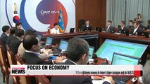 President Park focuses on economy, urges Cabinet to prioritize people, economy