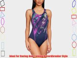 Speedo HydroTurn Placement Recordbreaker Ladies Swimsuit Size- 32 Color- Navy