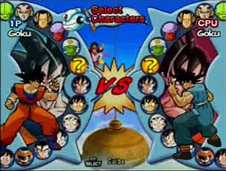 Dragon Ball Z Infinite World All Characters including fusions