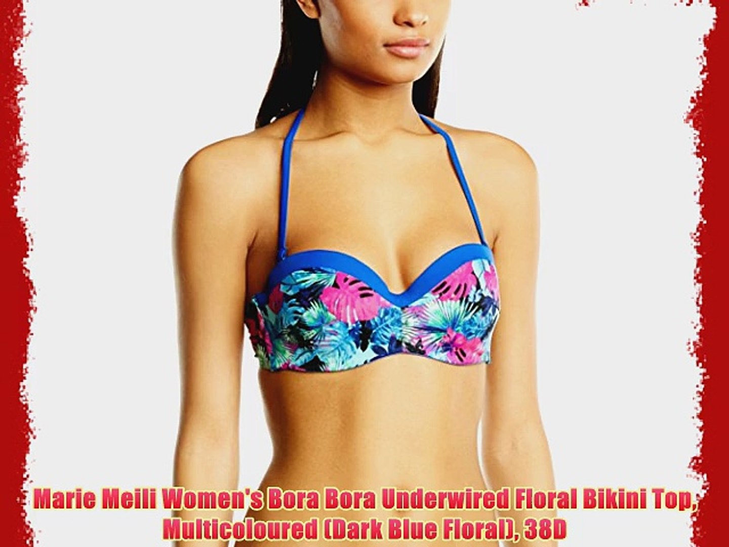 38d underwire bikini top