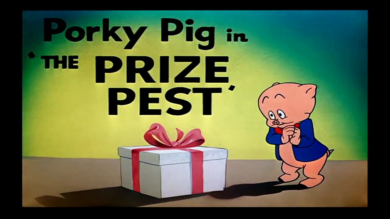 MERRIE MELODIES AUDIO LATINO  1951x29 [Porky Lucas] Un premio molesto