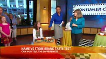 Taste Test: Name Brand vs. Store Brand