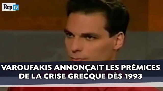Varoufakis annonçait les prémices de la crise grecque dès 1993