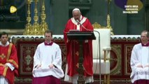 HD Papa en homilía de Pentecostés El Espíritu Santo nos enseña, nos recuerda, nos hace hablar