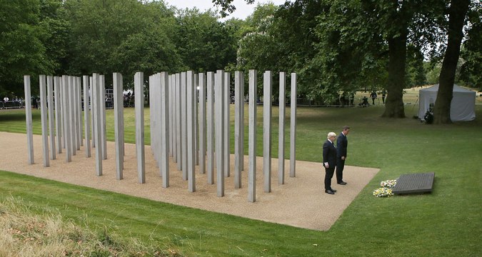 Cérémonie de commémoration à Londres, 10 ans après les attentats