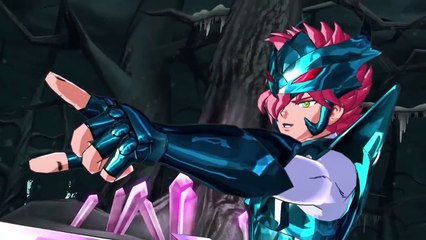 Saint Seiya : Soldiers Soul - Albérich de Megrez contre Marine de l'Aigle