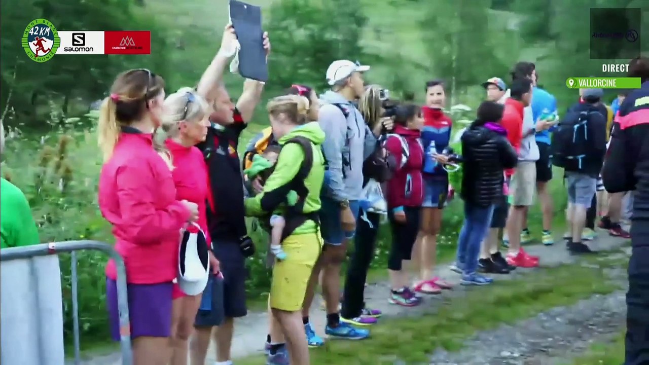 MARATHON- Plateau 4 - Passage à Vallorcine - Chamonix Marathon du Mont-Blanc