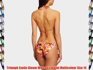 Triumph Exotic Bloom Women's Bikini Multicolour Size 14