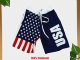 Calhoun Sportswear Usa American Flag men Swim Boardshorts (Adult X-Large)