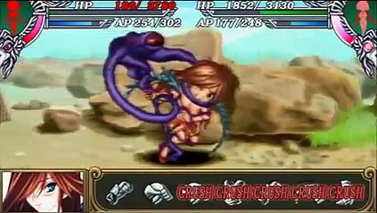 Queen's Blade Spiral Chaos armor break cut in 01