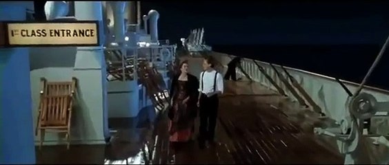 Titanic - Deleted Scene - Jack and Rose Sing "Come Josephine" on Promenade Deck