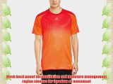 adidas Men's Adi Zero T-Shirt - Infrared/Black Medium