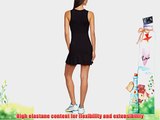 Ultrasport Women's Melbourne Tennis Dress - Black Medium