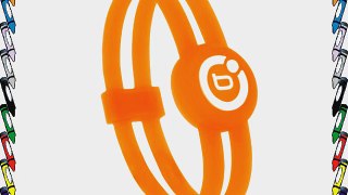 Bioflow Sport Twin Wristband Orange/White (S 17.5cm)