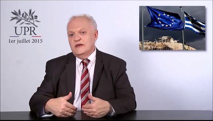 Asselineau explique pourquoi le référendum Grec est une arnaque.