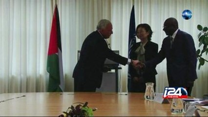 PALESTINIAN DELEGATION FILES FIRST OFFICIAL CLAIMS AGAINST ISRAEL