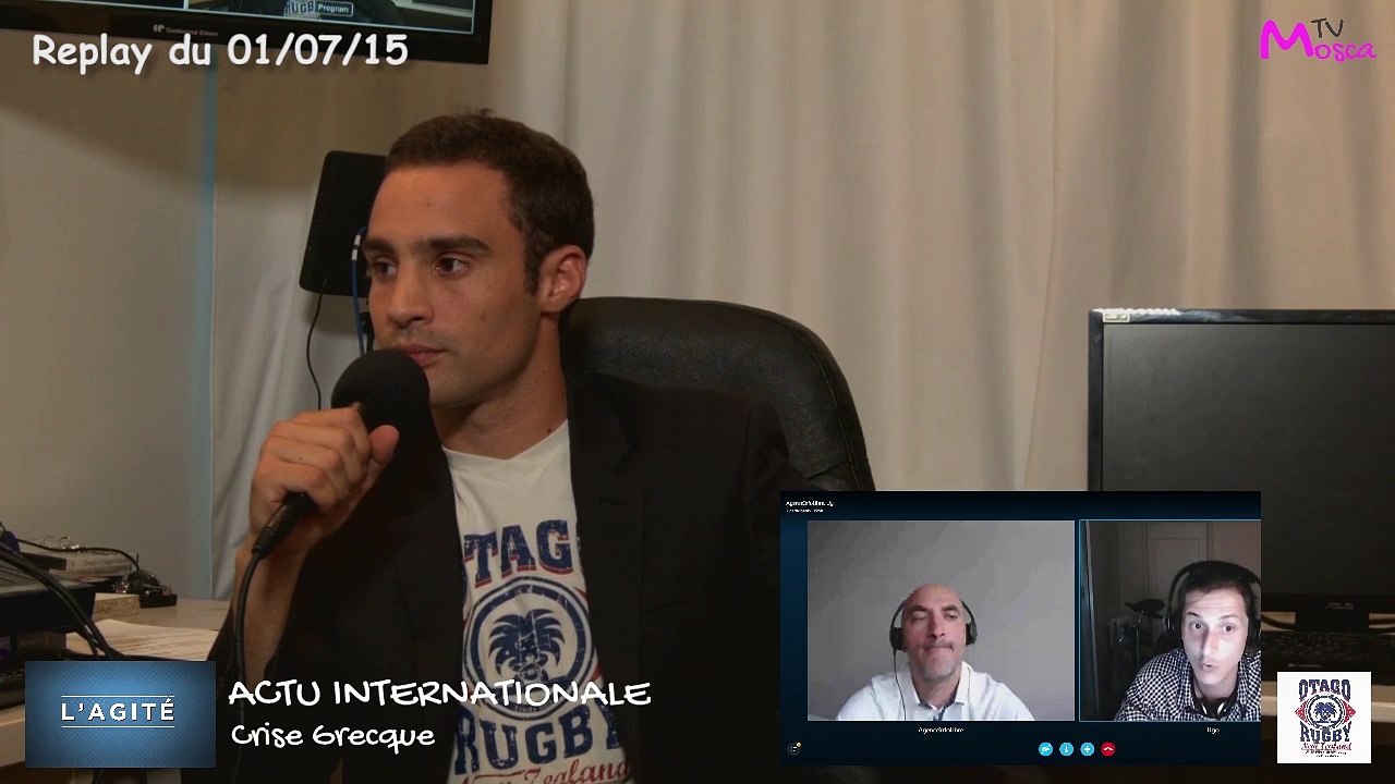 L'AGITE #7 (01-07-2015) - La Grèce, condamnée à l'austérité ? (extrait)